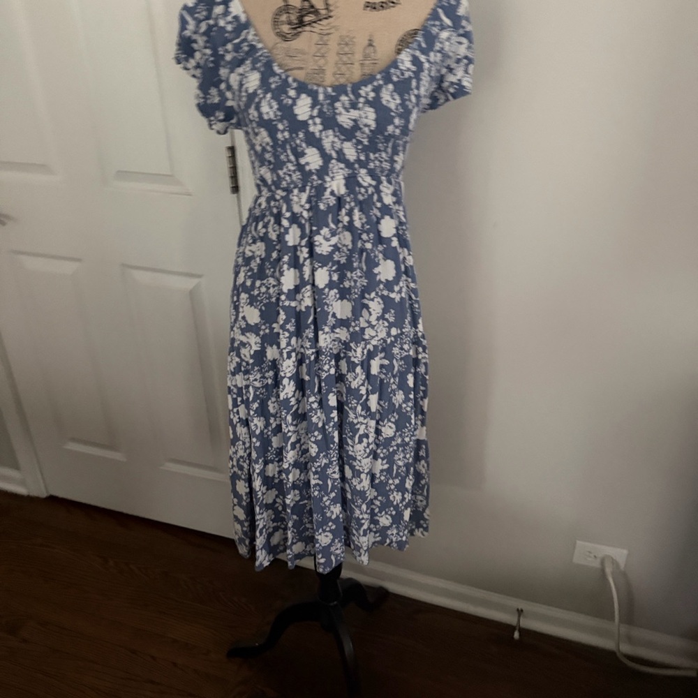 Ultra Flirt Floral Maxi Dress Size L | Flowy Boho Summer Dress